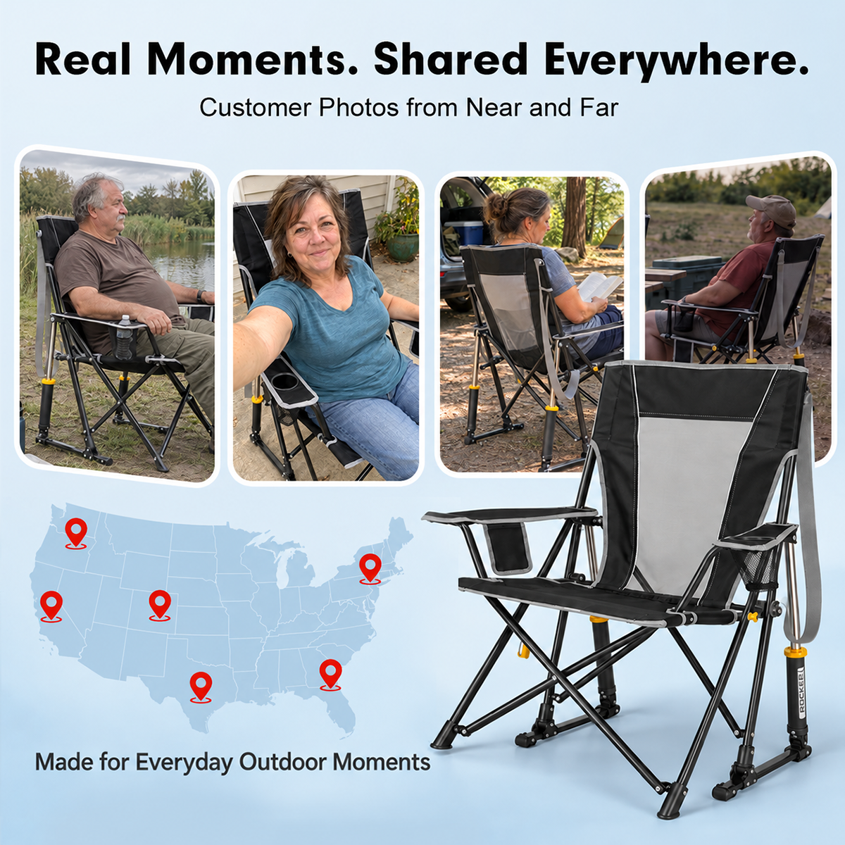 The Rock-Anywhere Auto-Shock Rocker – 2 Chair Set